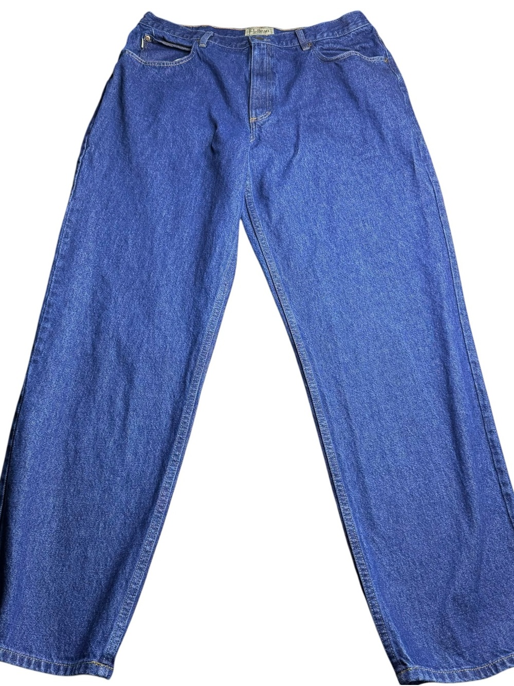 Vintage L.L. Bean Men's Relaxed Fit Blue Jeans Mens 38x34